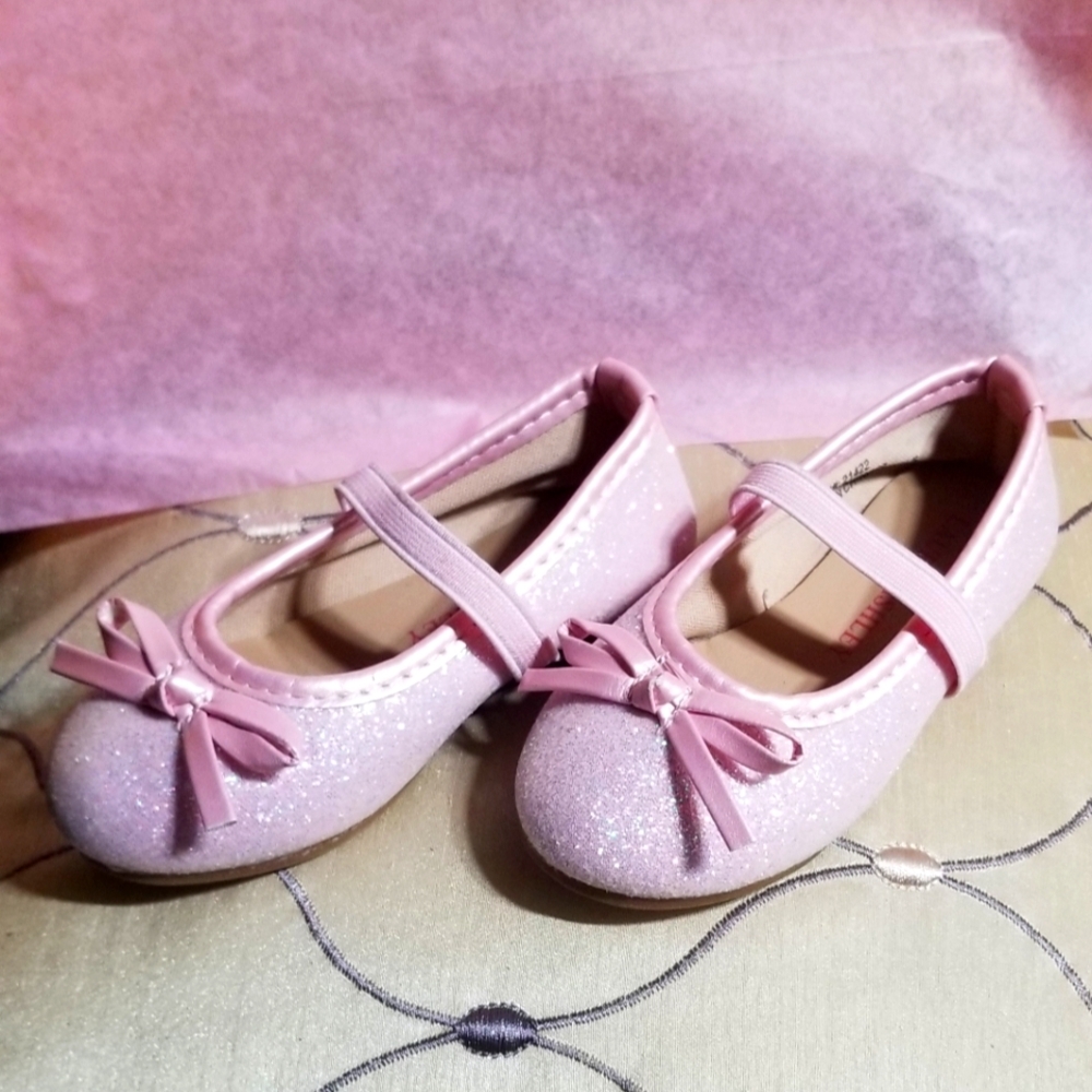 Laura Ashley pink toddler shoes